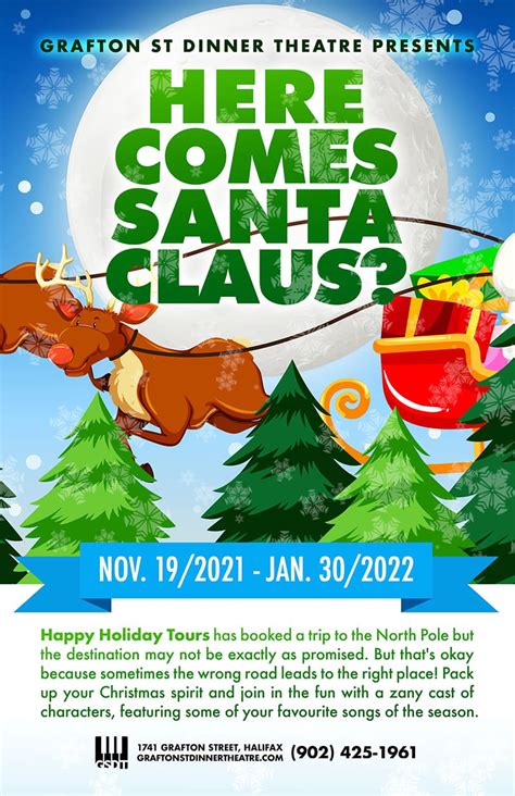 Here Comes Santa Claus | Grafton St Dinner Theatre