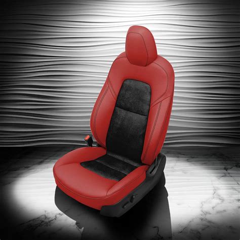 Tesla Interior Guide Including Plaid and White Seat Options