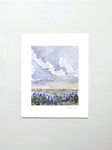 Dawn Landscape Watercolor Painting | Art prints, Watercolor paintings ...