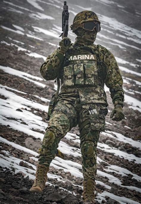 Marina Trans Jungle Camo Pattern - Soldier Systems Daily | Mexican army, Military gear tactical ...