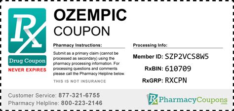 Ozempic Coupon 2024 - Pay as little as $25 - Manufacturer Offer