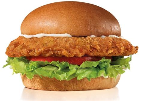 Hardee's Big Chicken Fillet Sandwich Nutrition Facts