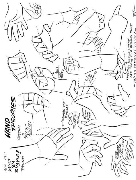 Hand Gestures Drawing at GetDrawings | Free download