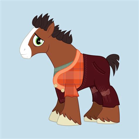 Troubleshoes Clyde as Wreck-It Ralph - My Little Pony - T-Shirt | TeePublic