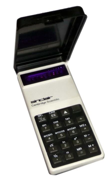 Sinclair Cambridge Scientific Calculator - Computing History