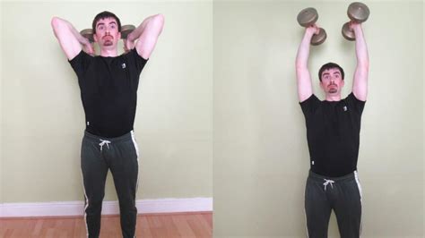 Standing and Seated Dumbbell French Press Tutorial