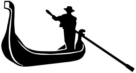 Gondola Silhouette at GetDrawings | Free download