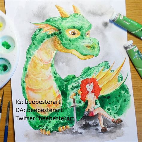 Jane and the Dragon by beebesterart on DeviantArt