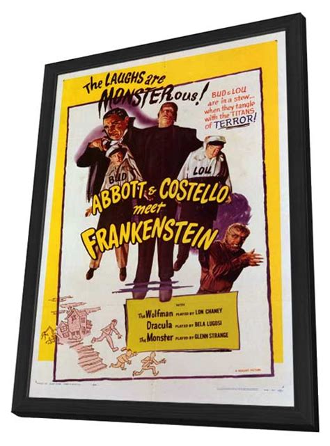 Abbott and Costello Meet Frankenstein Movie Posters From Movie Poster Shop