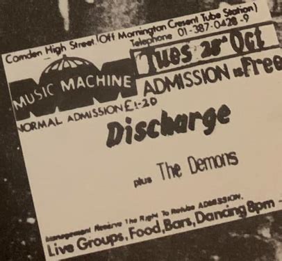 Discharge;