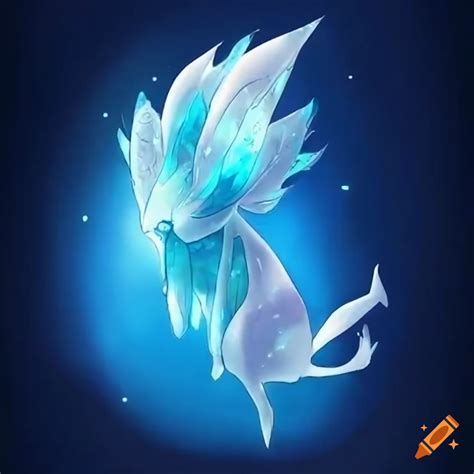 Fairy ice pokemon on Craiyon