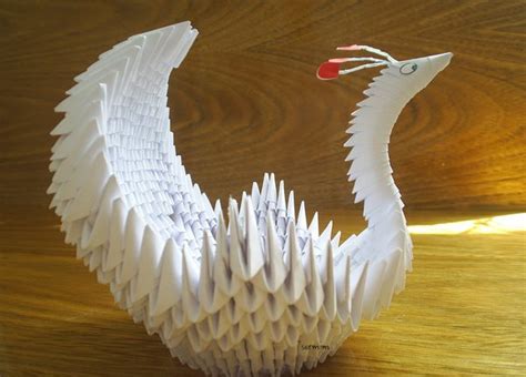 Paper folding - Swan by sermim | Origami, Papiroflexia, Reciclado