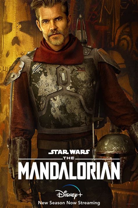 The Mandalorian s2 poster Timothy Olyphant