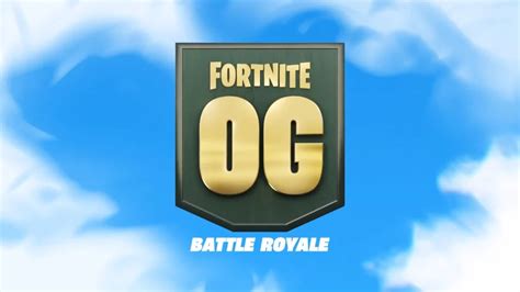 Fortnite OG: Should History Become A Mainstay? | EarlyGame