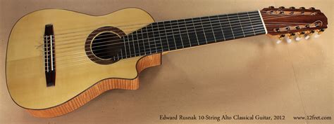 Rusnak Alto 10 String Classical Guitar | www.12fret.com