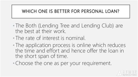 Lending tree vs lending club