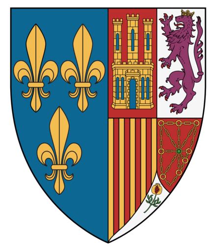 House of Bourbon-Spain - WappenWiki en 2021 | Blason, Drapeau