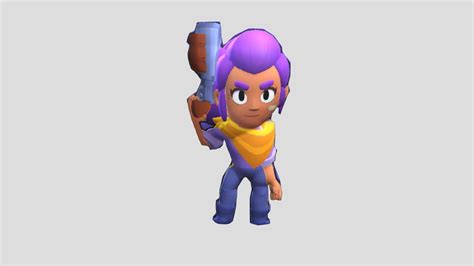 ШЕЛЛИ BRAWL STARS - Download Free 3D model by Michael Aens (@mihyud2008) [88856a4] - Sketchfab