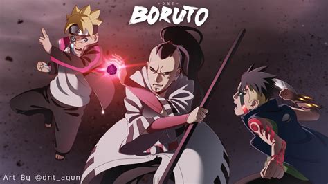 boruto and kawaki vs jigen - Boruto club Wallpaper (43762227) - Fanpop ...