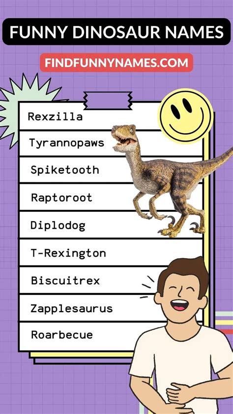 Funny Dinosaur Names (250+ Ideas For Pets & Stuffed Dino)