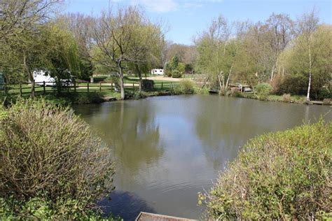 fishing lake - Old Brick Kilns Caravan and Camping Park North Norfolk