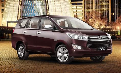 Toyota Innova Crysta Colors Available in India - Maxabout News