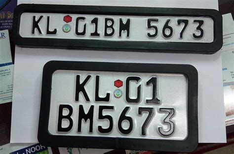 Bike Number Plate Frame at Rs 100/piece | Ambalathara ...