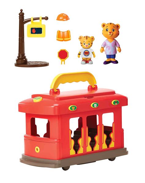 Daniel Tiger's Neighborhood Deluxe Electronic Trolley Vehicle with 2 ...