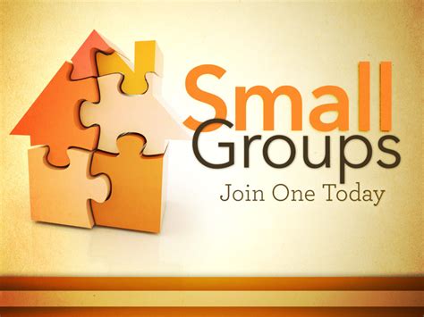 SMALL GROUPS - STARTING POINT CHURCH