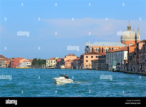 View from Giudecca canal, Venice, Veneto, Italy Stock Photo - Alamy