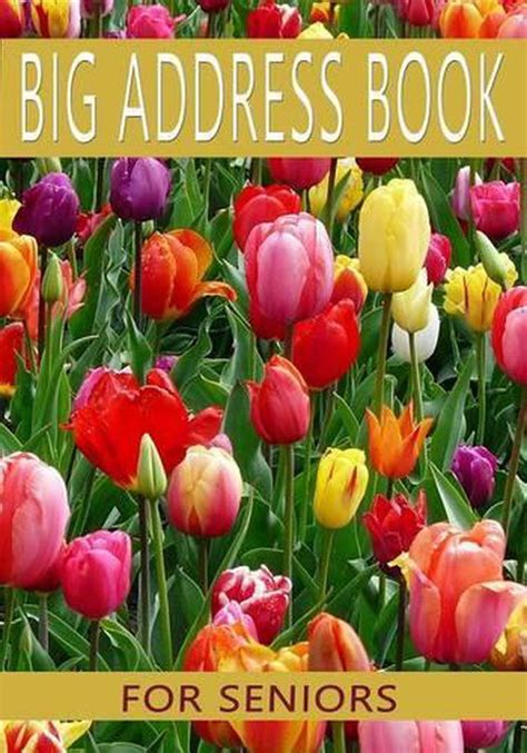 Big Address Book for Seniors: Large Print with Tabs by Blank Books ...