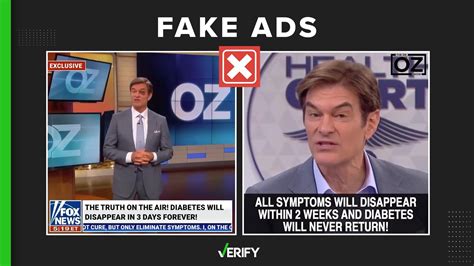 Dr. Oz is not promoting a cure for diabetes. The videos are fake. | abc10.com