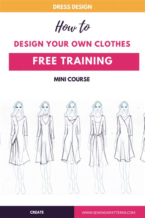 Design your own clothes – sewingnpatterns