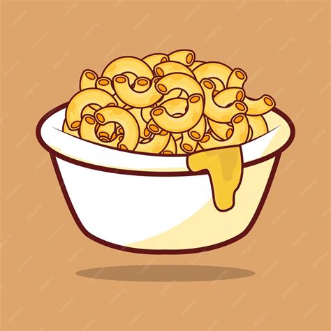 Premium Vector | Mac and cheese vector