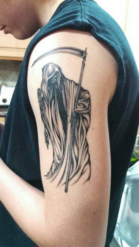 29 Cool Grim Reaper Tattoo Designs