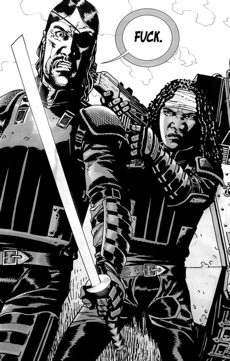 Michonne = still a badass. | The Walking Dead Characters in the Comic ...