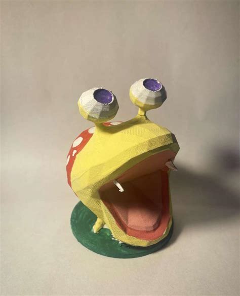 I Designed This Screaming Bulborb For My Wife - She Painted It : Pikmin