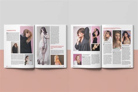 Fashion Magazine Template :: Behance