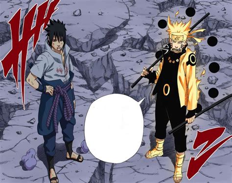 Naruto And Sasuke Six Paths Mode