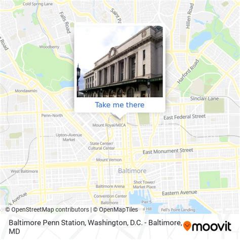 Baltimore Penn Station - Routes, Schedules, and Fares