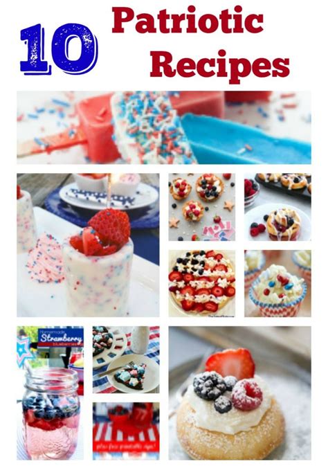 10 Delicious Patriotic Recipes - My Uncommon Slice of Suburbia