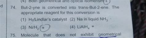 But - 2 - ene can exhibit. | Chemistry Questions