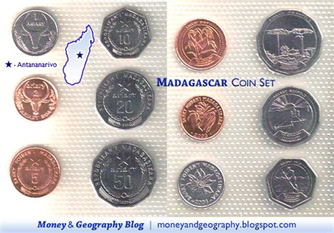 Money and Geography Blog: Madagascar Coin Set