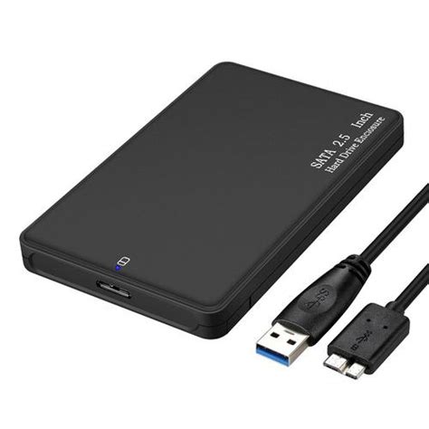 2.5 inch SATA Hard Drive Enclosure USB 3.0 - Black €10.25 | MyMemory