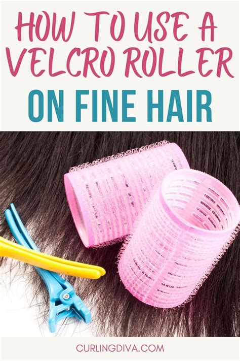 How to use velcro rollers on fine hair – Artofit