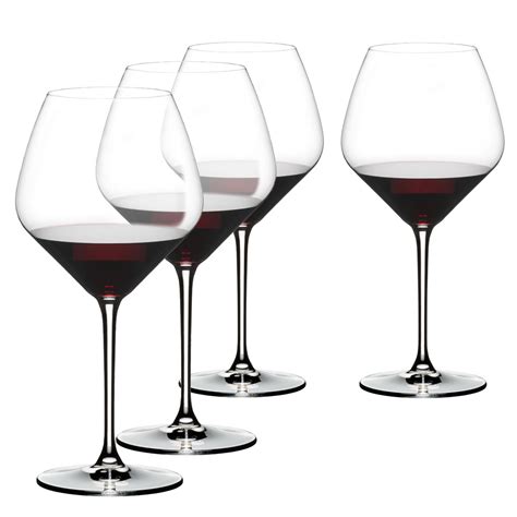 Riedel Heart to Heart Pinot Noir Wine Glasses Gift Set, 3+1 Free ...