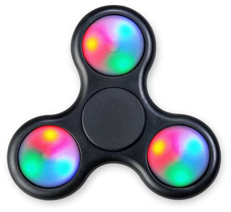 Skantic Spinner LED Black - Häftig spinner med LED-belysning