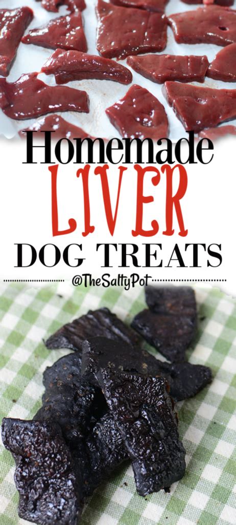 Make homemade roasted liver treats for your furry friend! A quick, easy, and delicious DIY dog ...