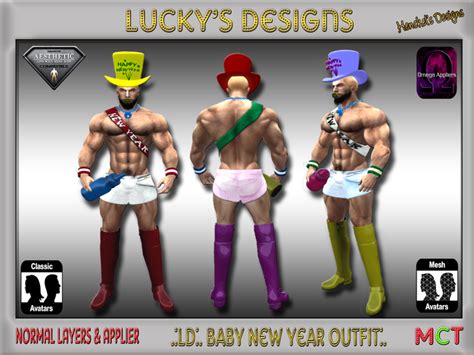 Second Life Marketplace - .:LD: Baby New Year Outfit:.