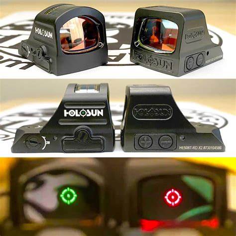 Holosun 508T X2 vs 507C X2 Photo & Video Comparison Guide – Freedom Gorilla